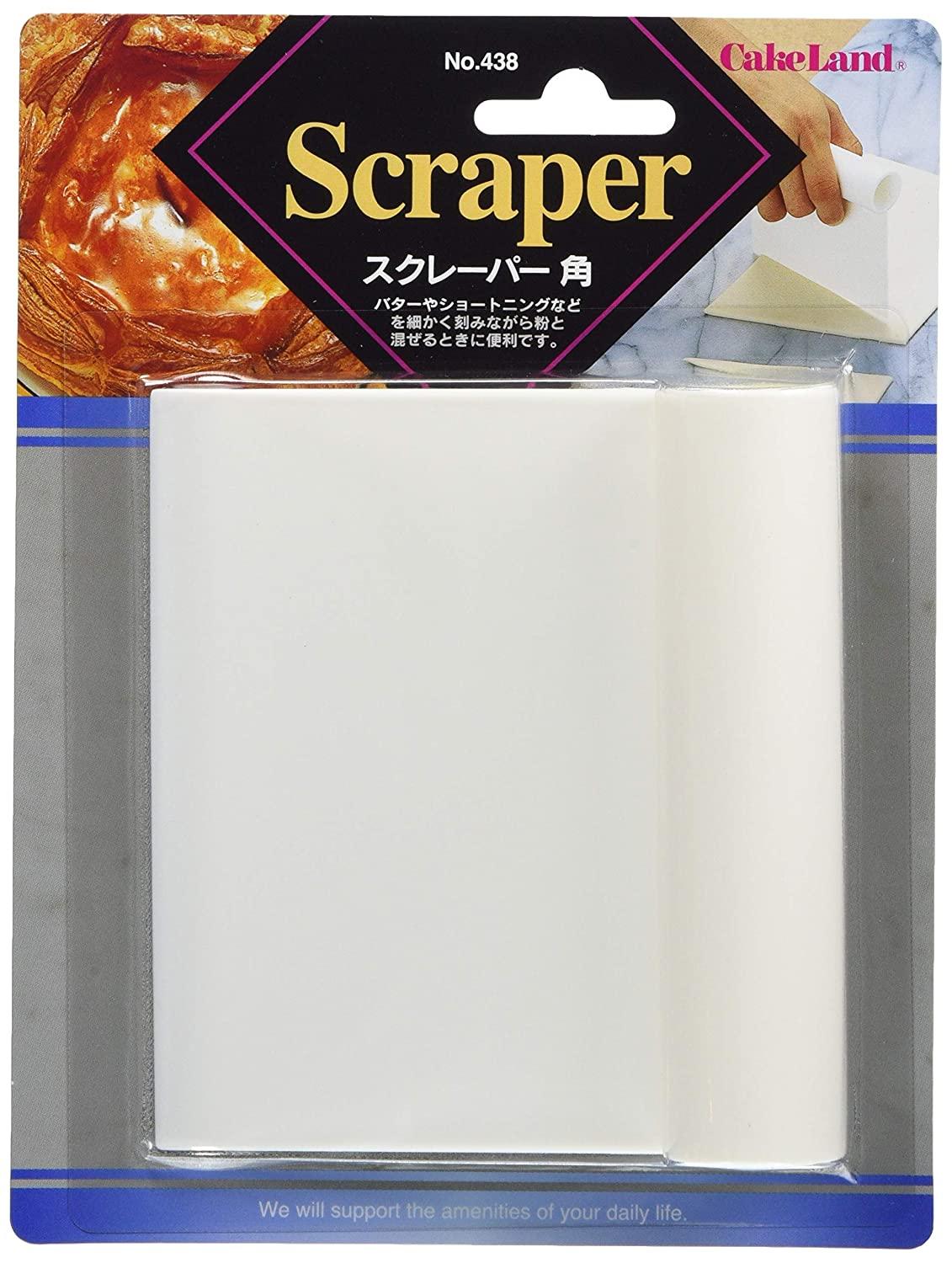 タイガークラウン 商品コード:3897100 PP製 角スクレーパー No438