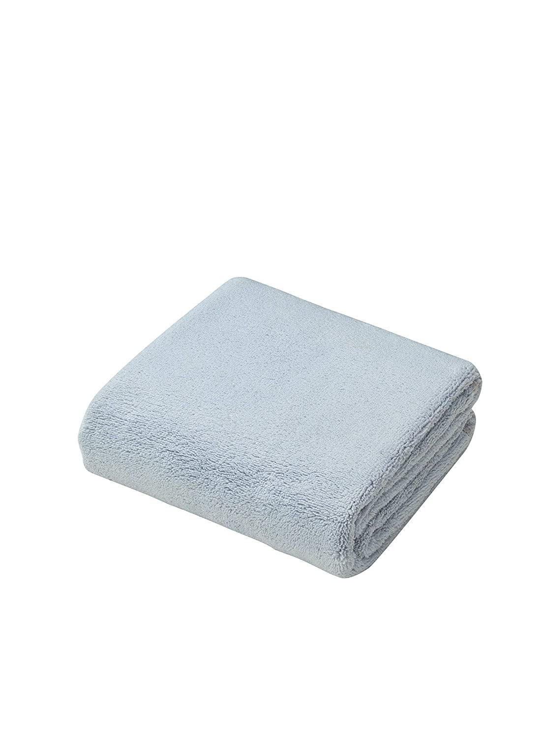 シービージャパン フェイスタオル ブルー 吸水 速乾 マイクロファイバー カラリアース carari