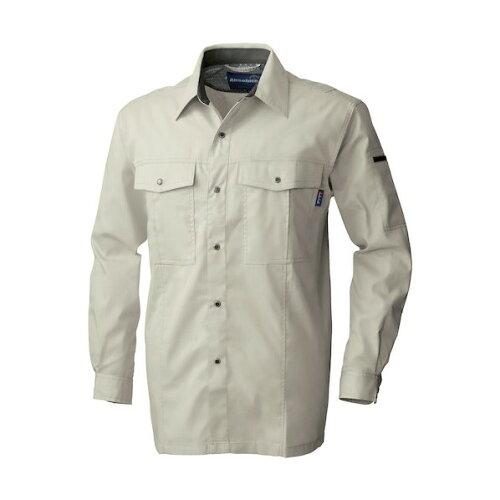 SOWA ソーワ 桑和 615 長袖シャツ Lサイズ ベージュ(3) Absolute GEAR (2131318)