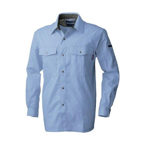 Work Clothes - SOWA ソーワ 桑和 615 長袖シャツ Lサイズ パープルB(202) Absolute GEAR (2131337)