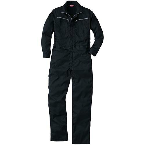 Work Clothes - SOWA ソーワ 桑和 9900 つなぎ 3Lサイズ ブラック(4) SOWA (2106608)