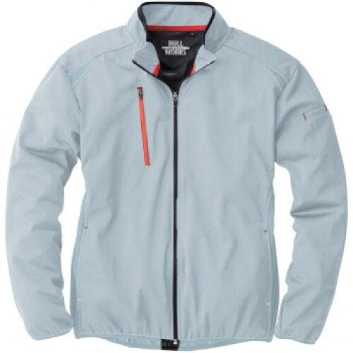 SOWA ソーワ 桑和 43301 ストレッチウインドブレーカー 3Lサイズ シルバーグレー(22) BULL WORKS (2106179)(4.0)