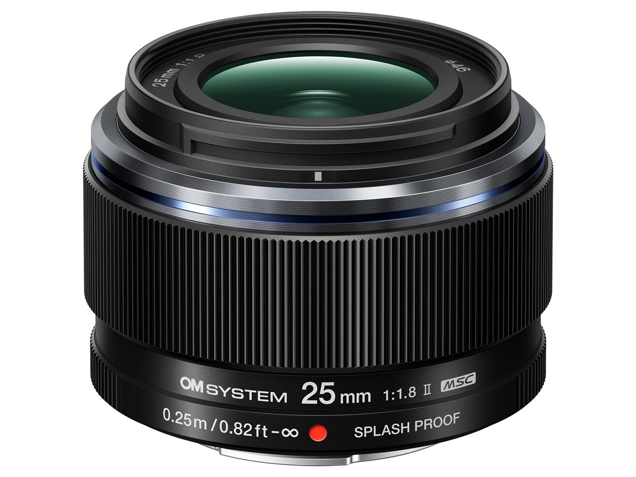 OMデジタルソリューションズ OM M.25MM F1.8II
