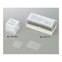 アズワン カバーグラス 24×50mm 100枚×10箱入 01 012 22_PK10 1箱(100枚×10箱入)【入数:10】(4)
