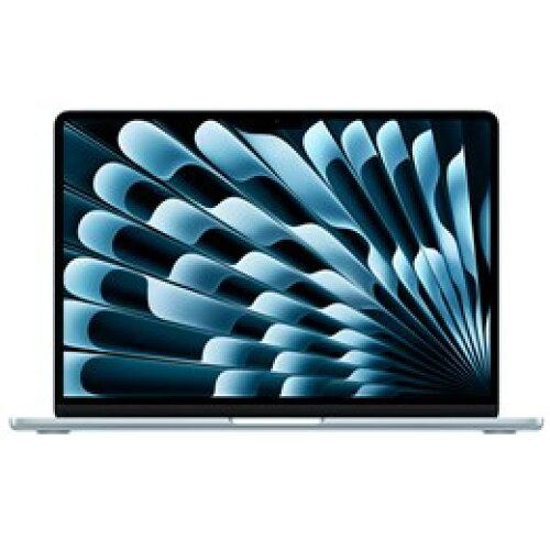 APPLE アップル MC6T4J/A APPLE MacBook Air Liquid Retinaディスプレイ macOS 13.6〜13.9型（インチ） Apple M4 メモリ16GB SSD 256GB 2560×1664 Webカメラ有り Bluetooth v5.3 1.0〜1.5kg ブルー系