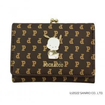 ARDIE(アルディ) サンリオ ポチャッコ がま口ミニ財布 SR8-2PC チョコ (1768086)