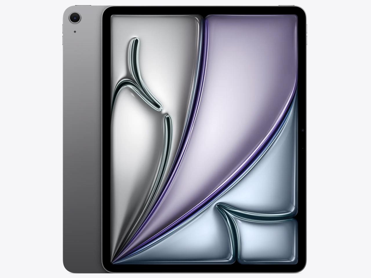 &nbsp;メーカー&nbsp;APPLE アップル&nbsp;商品カテゴリ&nbsp;スマホ・タブレット＞タブレット&nbsp;発送目安&nbsp;翌日までに発送（休業日除く）&nbsp;お支払方法&nbsp;銀行振込・クレジットカード&nbsp;送料&nbsp;送料無料&nbsp;特記事項&nbsp;&nbsp;その他&nbsp;※※※※※※※※※※※※※※※※※ 仕様 ※※※※※※※※※※※※※※※※※OS種類 iPadOS 18 ネットワーク接続タイプ Wi-Fiモデルストレージ容量 256GB メモリ容量 8GBCPU Apple M3 コア数 8 コアCPUスコア 未調査 本体インターフェイス USB Type-C生体認証 指紋認証 バッテリー性能 リチウムポリマー/Wi-Fi通信：10時間/ビデオ再生：10時間センサー 加速度センサー/3軸ジャイロ/環境光センサー/デジタルコンパス/気圧計 画面サイズ 13 インチ 画面種類 液晶パネル種類 IPS 画面解像度 2732x2048Wi-Fi(無線LAN) IEEE802.11a/b/g/n/ac/ax Bluetooth Bluetooth5.3AirPlay対応 ○背面カメラ ○ 背面カメラ画素数 1200 万画素前面カメラ ○ 前面カメラ画像数 1200 万画素フルHD動画撮影 ○マイク ○Dolby Atmos ○ 重量 616 g 幅x高さx奥行 214.9x6.1x280.6 mmカラー スペースグレイ