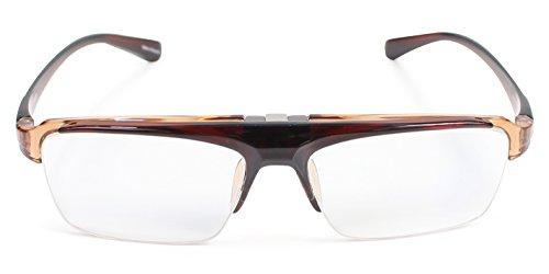 パール(Pearl) COSTADO ハネ上げ眼鏡 LT-P301-2 CBR 度無し 073116 (1247707)