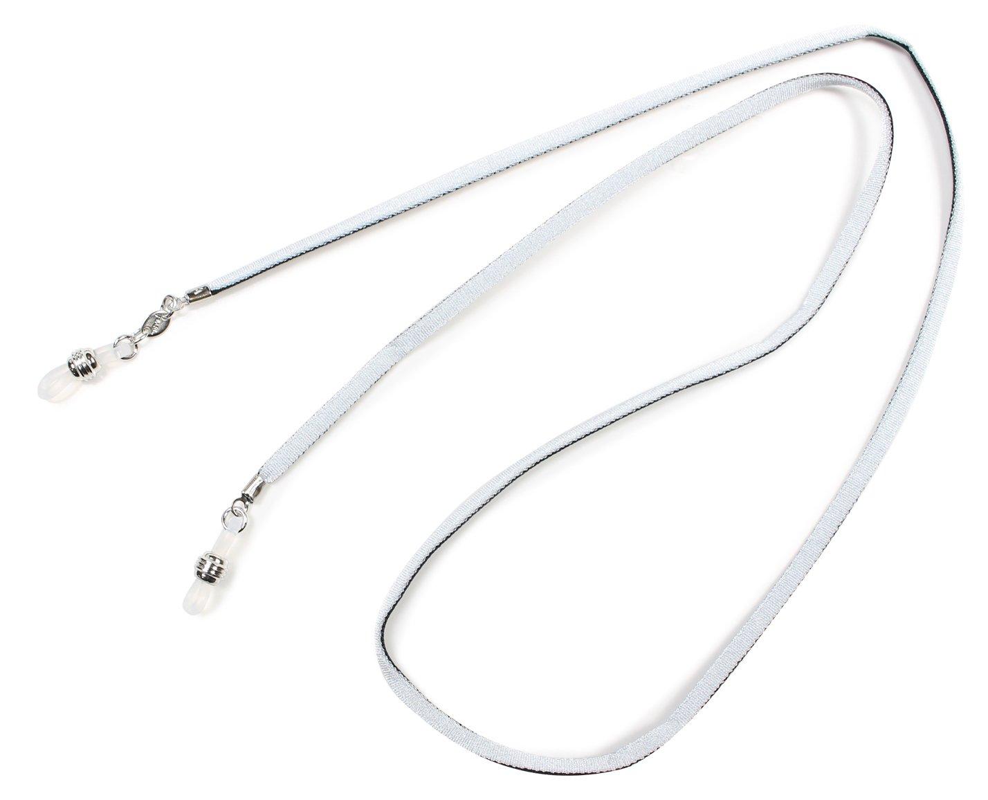 パール(Pearl) メガネチェーン FH-61 ホワイト/ブラック 050252 (1263800)