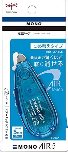 トンボ鉛筆 モノエアーつめ替えタイプ ブルー CT-CAX5C40