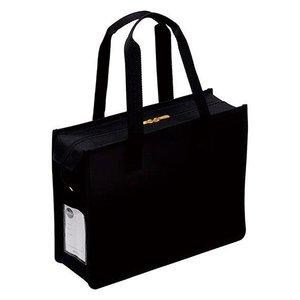 サクラクレパス ノータム オフィストートバッグ J ファスナー付 ブラック UNT-A4JC#49