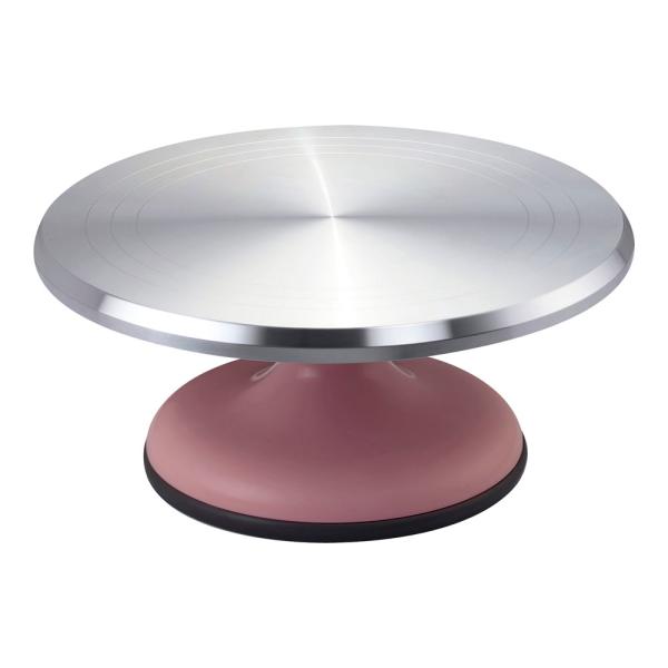 SANNENG BAKEWARE カラーデコ回転台SN4170　ピンク