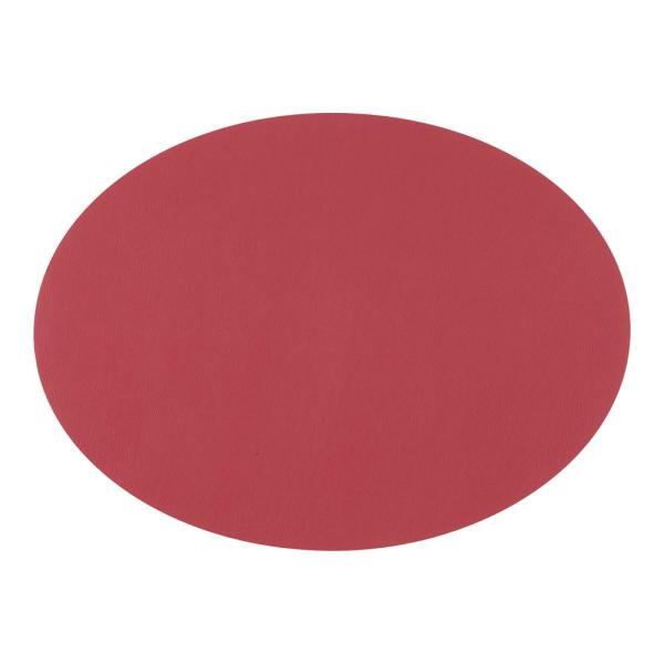 TKG ジックザック プレースマット オーバルレッド【PZI1005】