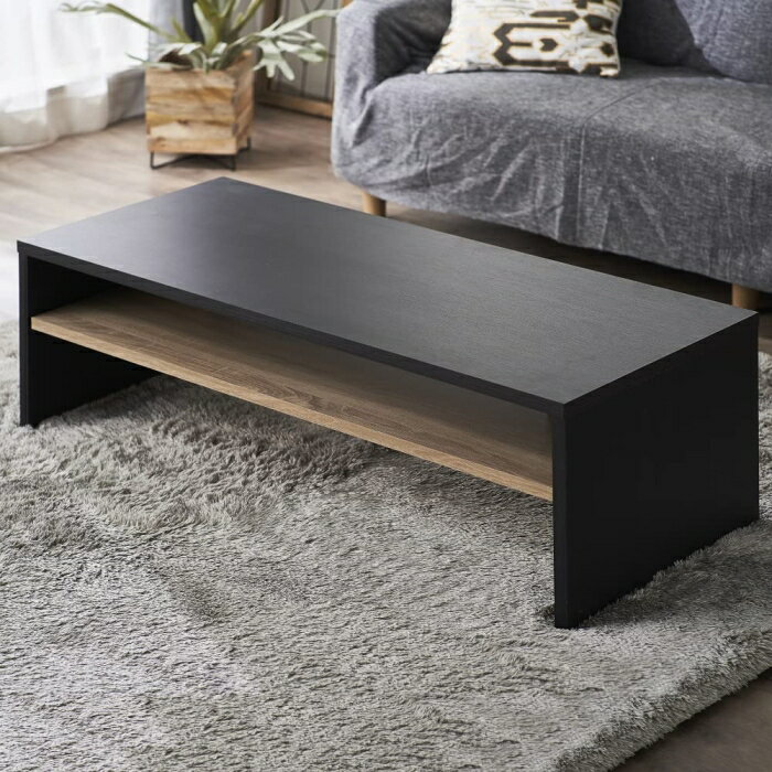 IRISOHYAMA アイリスオーヤマ リビングテーブル LTB-1190W ブラック