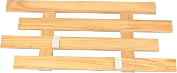 オスマック(Osmac) 壁に付けられるすのこ フック2個付き N(ナチュラル) KBS-6629 (1375068)