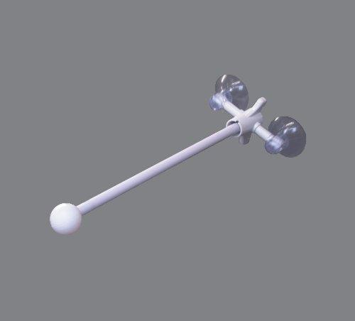 のぼり屋(Noboriya) E器具 880 フラッグ用ポール 2個吸盤式 丸パイプ式 33cm (1352159)