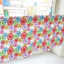のぼり屋工房 カフェカーテン 和傘 800×450mm 白・41288 (1391256)