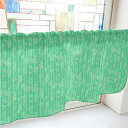 のぼり屋工房 カフェカーテン ツル草 800×450mm 緑・41304 (1391264)
