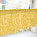 のぼり屋工房 カフェカーテン 香水瓶 800×450mm オレンジ・41524 (1391374)