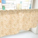 のぼり屋工房 カフェカーテン 羽 800×450mm オレンジ・41026 (1391125)