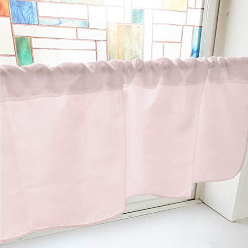 のぼり屋(Noboriya) カフェカーテン ピンク DIC2012 800×450mm 41742 (1391483)