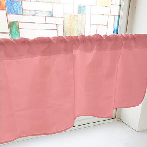 NOBORIYA のぼり屋 カフェカーテン 赤 DIC289 800×450mm 41754 (1391489)