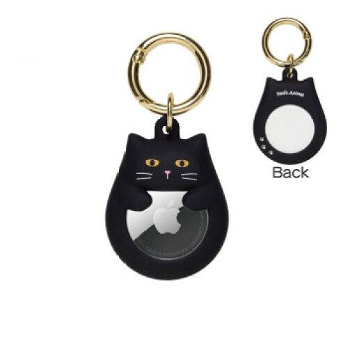 NATURALdesign Petit Animal AirTagケース くろねこ AT-PA02 (1721307)