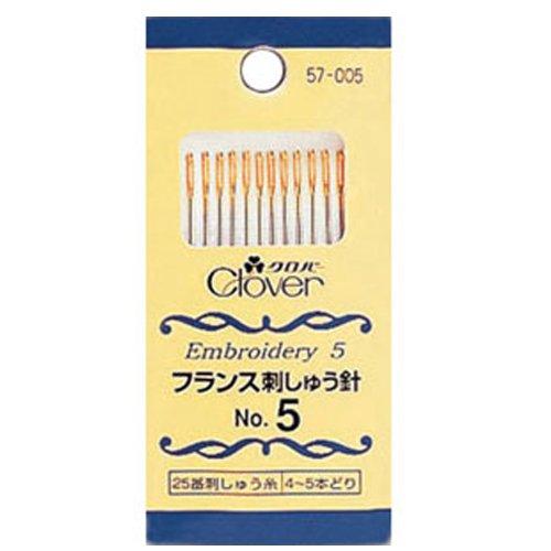 クロバー(Clover) フランス刺しゅう針 No.5 57-005 (1372741)