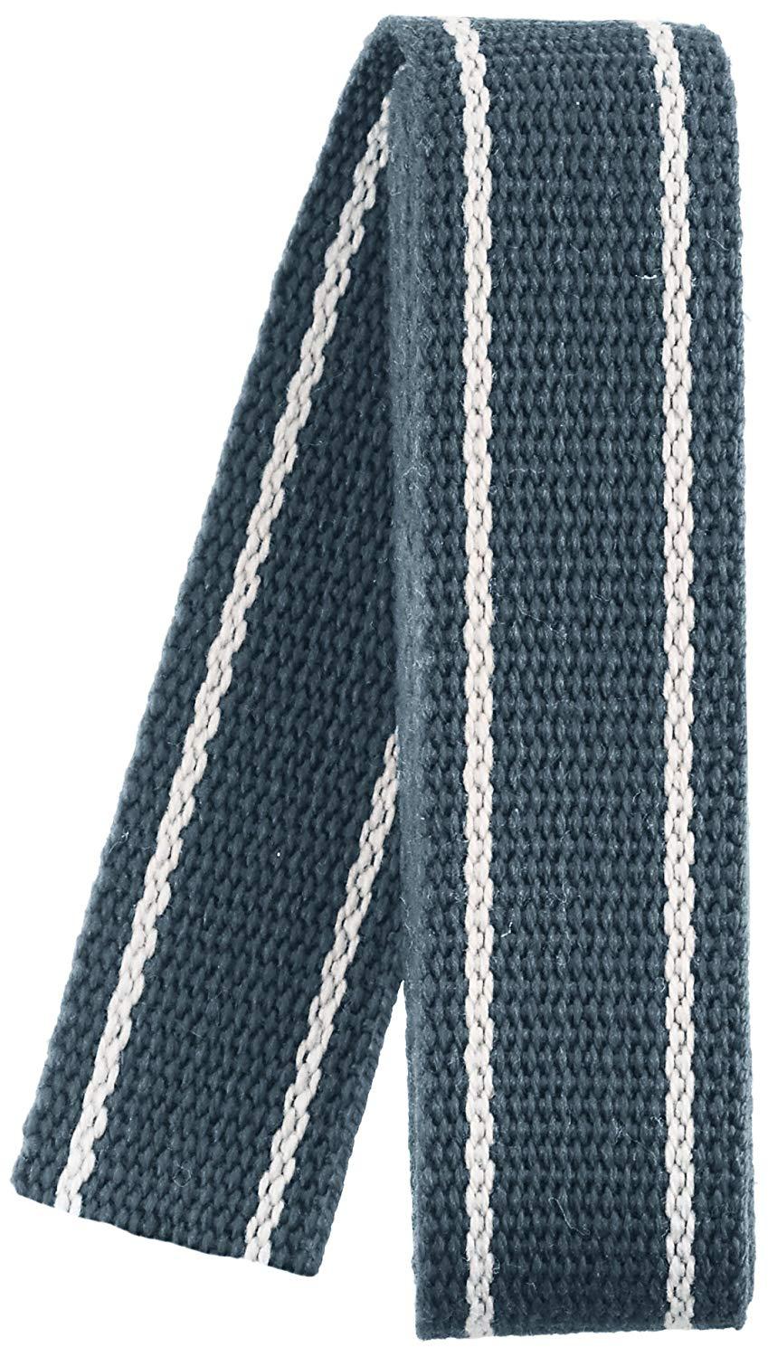 クロバー(Clover) クロバーナチュラルカラーレーンベルト 1mカット ナイトブルー 26-208