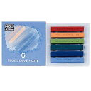 ターレンスジャパン(Talens Japan) NOUVEL Carre ?Pastels ヌーベルカレーパステル 6色セットB NCT-6B 455140 (...