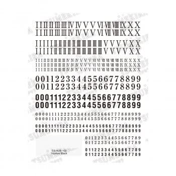 イングカワモト TSUMEKIRA(ツメキラ) ネイルシール es Number Black ES-NUB-102 (1748841)