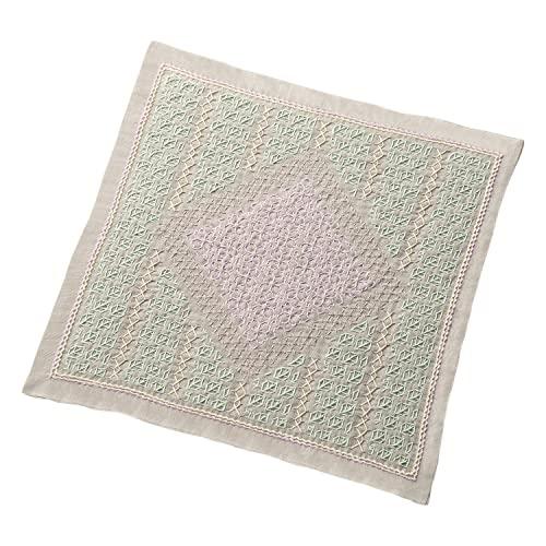 オリムパス製絲 オリムパス 刺し子の花ふきんキット La bouquetiere Sakura (サクラ) SK-433 (1748752)