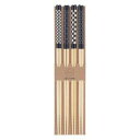 FUJIBOEKI 不二貿易 菜箸4本セット 和モダン 品番:14955 品番:14955【入数:10】