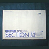 ディーソル(Deesol) A35粍方眼トレアイ(524 A3 アイ)「単位:サツ」