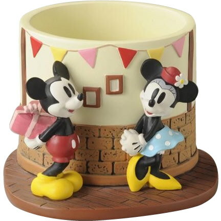 セトクラフト(Seto Craft) (ka848)プランター(パーティー)　　ミッキー＆ミニー
