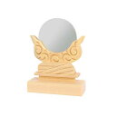 神棚の里(Kamidananosato) 神棚の里 神具 木曽桧神鏡 1.5寸 ナチュラル 8.3×6.3×2.4cm