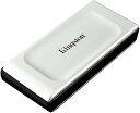【在庫限即納】キングストンテクノロジー キングストン 外付け SSD 1000GB 1TB USB3.2 Gen2x2 読出最大2000MB/秒 防滴防塵 耐衝撃 ポータブル SXS2000/1000G 5年保証 1000GB (1TB)(2)