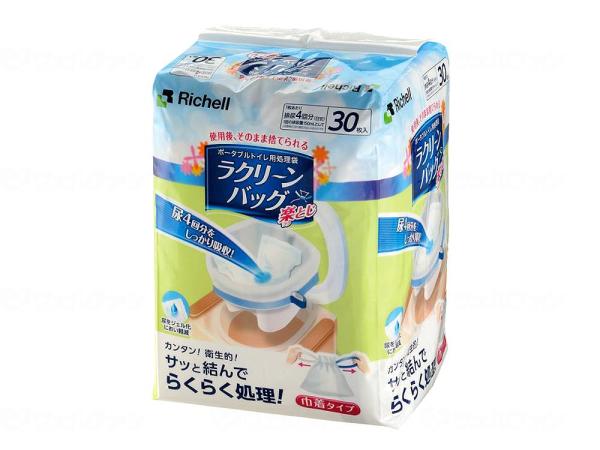 リッチェル 第一営業部 ラクリーンバッグ 楽とじ 30枚入 140039