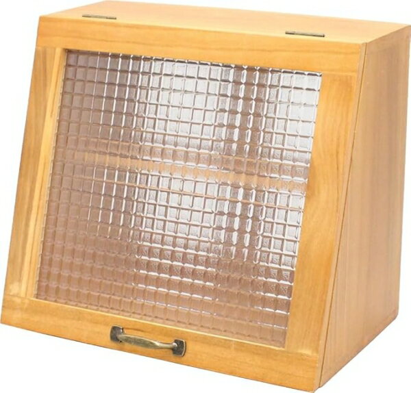 オスマック(Osmac) 天然木桐材の軽量木製Showcase W40H35cm ライトブラウン CFB-402535LB CFB-402535LB (1763931)