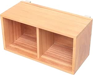 オスマック(Osmac) すのこに掛けられる家具 箱2マス N(ナチュラル) KB-2 (1375072)