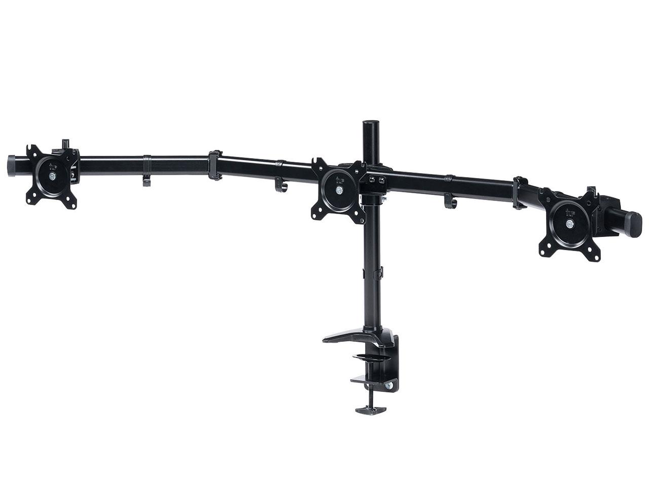 SANWASUPPLY サンワサプライ モニターアーム(3画面・横並び) CR-LAC312BK