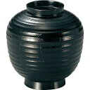 福井クラフト(Fukui Craft) 福井クラフト 堤灯木目小吸椀(蓋親) 総黒 33100070 (1841566)