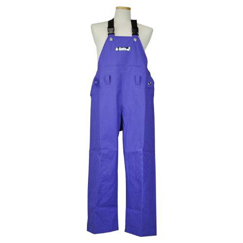 【在庫限即納】コヤナギ(Koyanagi) コヤナギ レインウェア エースガッツ サロペット AG-35S パープル 4L (1523354)