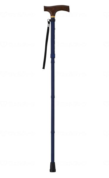 ウェルファン 夢ライフステッキ 折りたたみ伸縮型(009713)