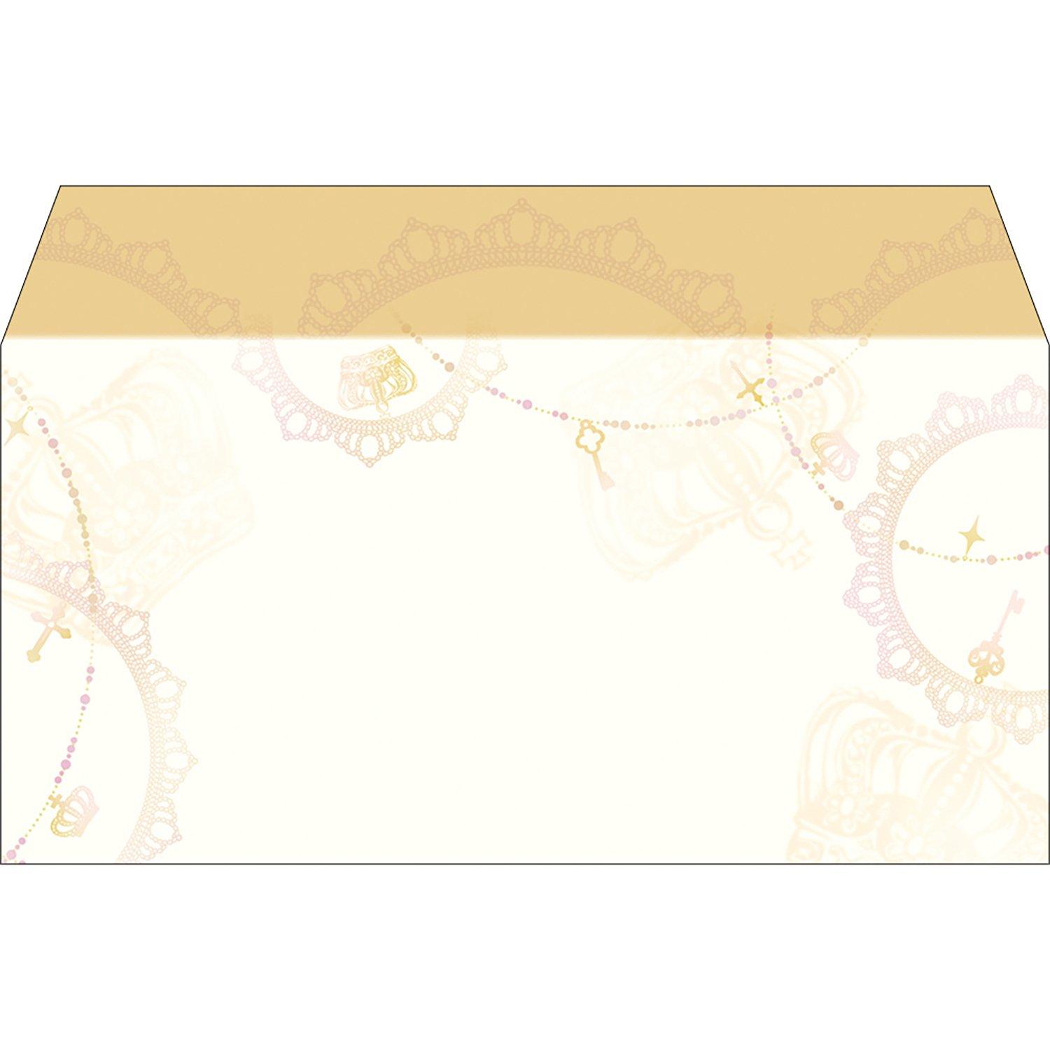 ササガワ タカ印 9-372 商品券袋 横封式 アンティーク 100枚 (1178431)