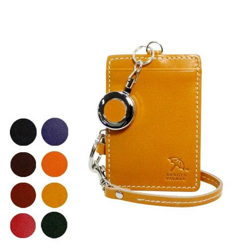 ARNOLD PALMER(アーノルドパーマー) Arnold Palmer アーノルドパーマー 牛革 リール付パスケース 定期入れ メンズ ギフト 4AP3283 茶(TN) (1511680)