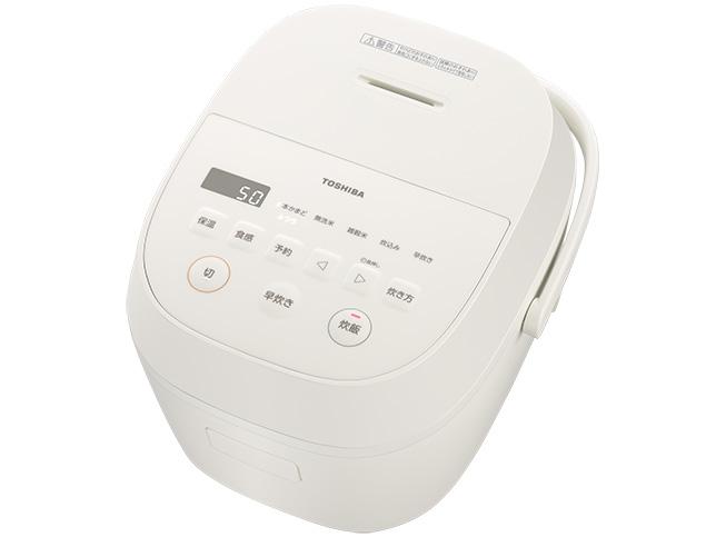 TOSHIBA 東芝 東芝 RC-10AMX(W) マイコン炊飯器 5.5合炊き ミルキーホワイト(RC-10AMX)