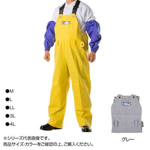 【在庫限即納】コヤナギ(Koyanagi) コヤナギ レインウェア エースガッツ サロペット AG-35S グレー L (1523341)