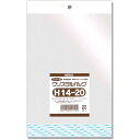 シモジマ OPP袋 クリスタルパック ヘッダー付 H 14-20 100枚 006793100 1パック(100枚入)