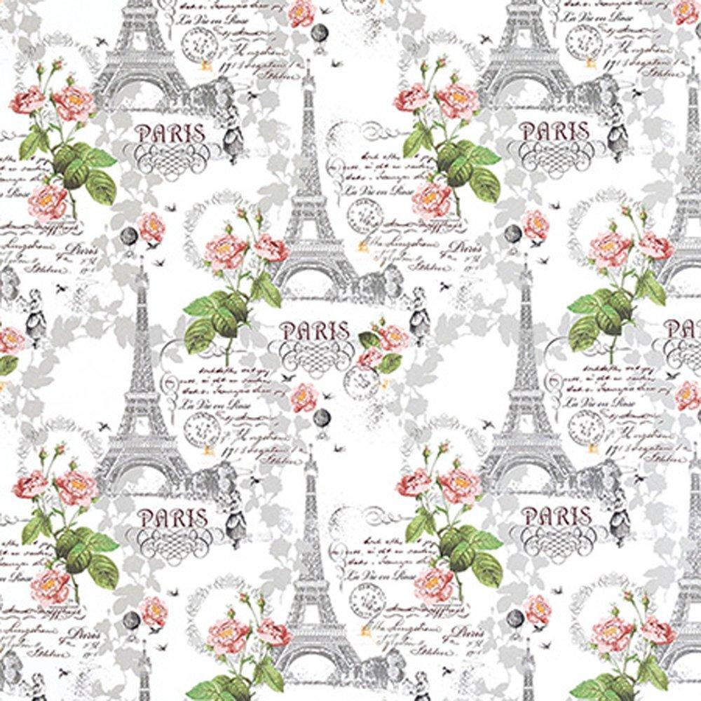 シモジマ(shimojima) 包装紙 半才 ラヴィアンローズ 50枚 002410961 1束(50枚入)